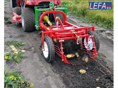  3 point PTO  farm tractor one row  potato harvester