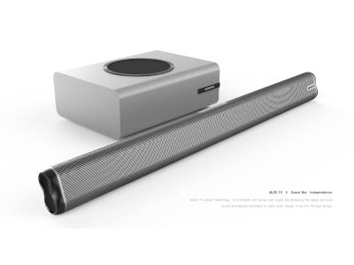 2.0-ch computer Soundbars TV Speaker with Bluetooth AUX USB LED Remote HDMI Optical 