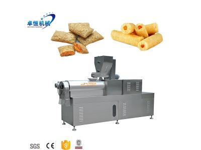 120-250kg/h core filled puff snack machine line