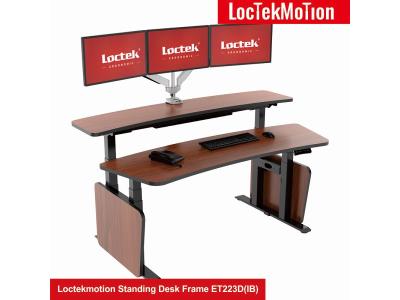 Loctekmotion Standing Desk Frame ET223D(IB)