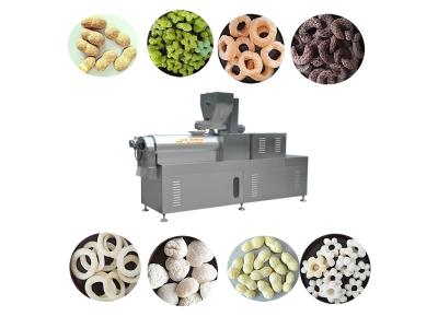 120-500kg/h puffed snack food machine line