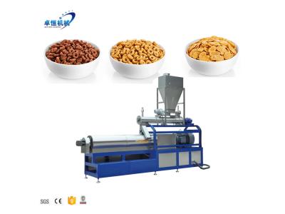 150kg/h-500kg/h Breakfast Cereal Corn Flakes Production Line