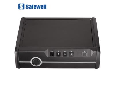  Safewell P2EF Portable Key Electronic Fingerprint Biometric Combination Hand Gun Safe Box