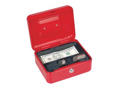 Safewell YFC-20 Portable Metal Money Cash Box With Money Tray