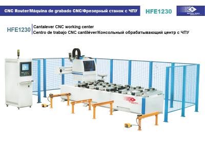 Heavy-duty CNC working center