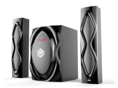 60W Sound Bars with Bluetooth AUX IN USB/SD Playback FM Radio LED Display Remote Control 