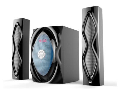 60W Sound Bars with Bluetooth AUX IN USB/SD Playback FM Radio LED Display Remote Control 