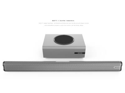 S8-2.0-ch computer Soundbars TV Speaker with Bluetooth AUX USB LED Remote Control HDMI