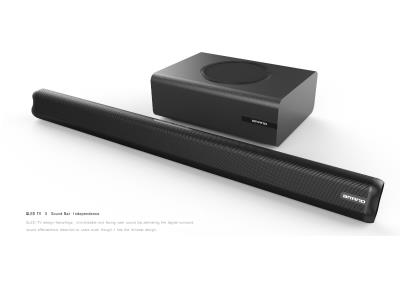 S8-2.0-ch computer Soundbars TV Speaker with Bluetooth AUX USB LED Remote Control HDMI