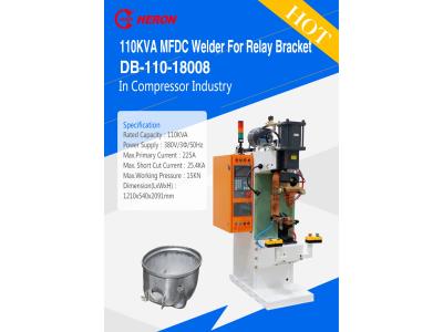 110KVA MFDC Welder For Relay Bracket