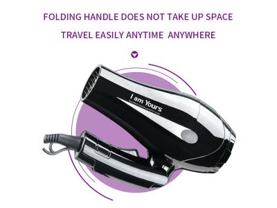 YOURS Foldable Travel Hair Dryer with Diffuser