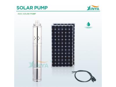 XINYA 24V DC 300W screw built-in controller pumps submersible solar pump for clean water