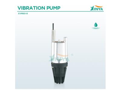 XINYA 300w 72m aluminum body russian submersible vibration electric water pump XVM60-8