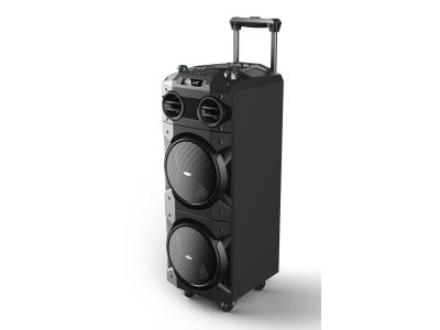 80W 8 inch sound audio portable party trolley bluetooth speaker