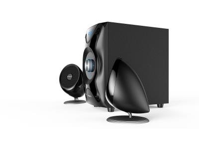 OEM 14W 2.1-ch computer speaker with USB/SD/Bluetooth/FM radio/remote home theater system 