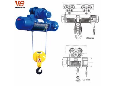 CD1 MD1 type electric wire rope hoist