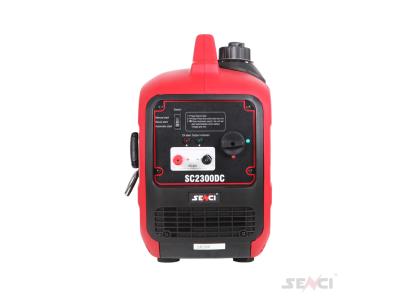 Silent DC gasoline generator