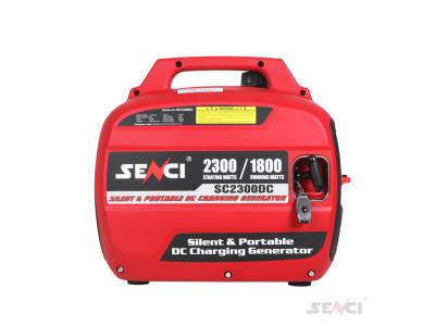 Silent DC gasoline generator