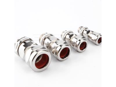 Double compression brass armoured cable glands IP68