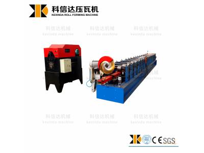 Rainwater Downpipe / Downspout Making Cold Rolling Forming Machine