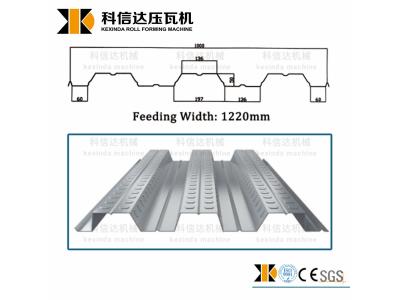 KXD Hot Sales Floor Decking Panel Cold Rolling Forming Machine Sheet Building Metal