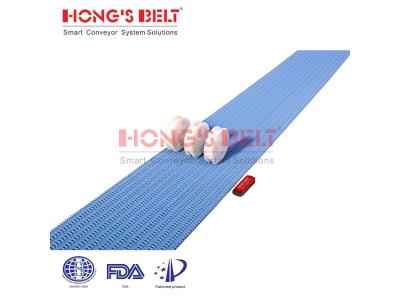 HS-4000A modular plastic conveyor belt for knife-edge conveyors