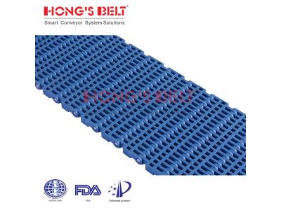 HONGSBELT  HS-3600B  modular plastic conveyor belt for seafood processing