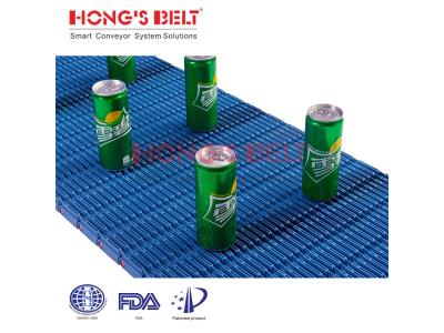 HONGSBELT HS-2700D  modular plastic conveyor belt for sterillization