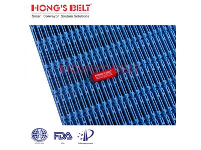 HONGSBELT HS-2700D  modular plastic conveyor belt for sterillization