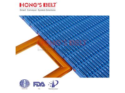 HONGSBELT HS-2700D  modular plastic conveyor belt for sterillization