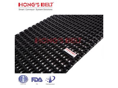 HONGSBELT HS-2600B modular plastic conveyor belt for heat shrink tunnel line