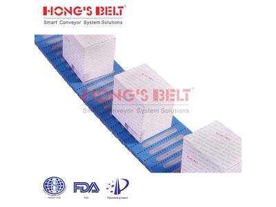 HONGSBELT HS-4800A-EL modular plastic conveyor belt for logistics