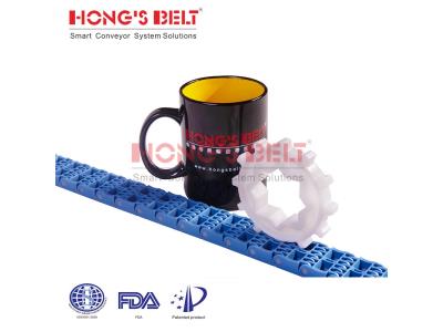 HONGSBELT HS-4800D-38mm modular plastic conveyor belt for XY conveyor systems