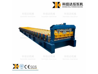 Metal Profile Aluminium Roofing Trapezoidal Plate Cold Roll Forming Machine