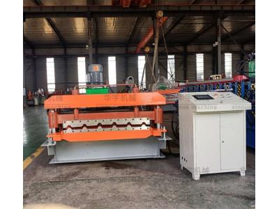 Metal Profile Aluminium Roofing Trapezoidal Plate Cold Roll Forming Machine