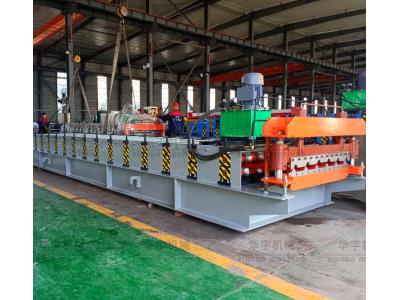 Metal Profile Aluminium Roofing Trapezoidal Plate Cold Roll Forming Machine