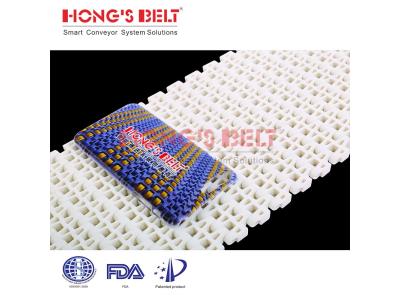 HONGSBELT HS-2500B modular plastic conveyor belt for bakery