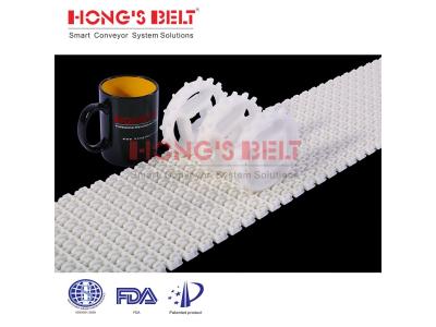 HONGSBELT HS-2500B modular plastic conveyor belt for bakery