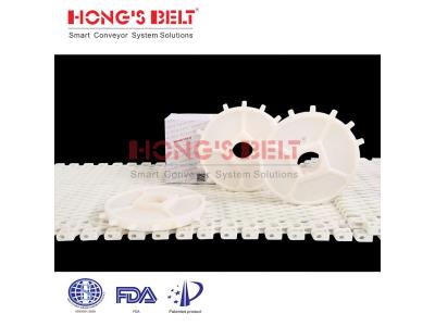 HONGSBELT HS-1200B modular plastic conveyor belt for spiral conveyors