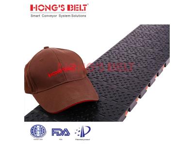 HONGSBELT HS-1800D modular plastic conveyor belt for car maintenance