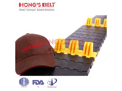 HONGSBELT HS-1800A modular plastic conveyor belt for car maintenance