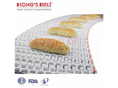 HONGSBELT HS-300B Flush grid modular plastic conveyor belt for food industry