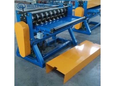 Simple aluminum steel cut to length line machinery