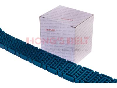 HONGSBELT HS-F1000-58RR  58mm raised bid modular plastic conveyor belt	for beverage indust