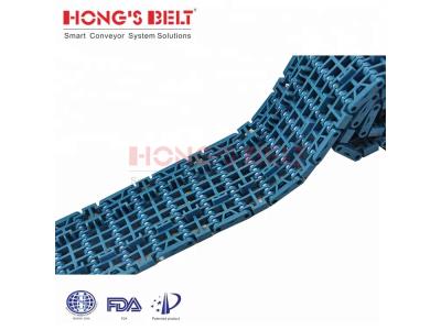 Plastic Modular Conveyor Belt HS-F1000-84B-GB for beverage industry 