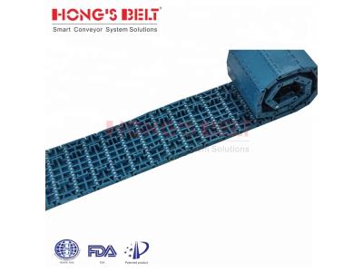 HONGSBELT HS-F1000-85A-GB modular plastic conveyor belt for beverage industry