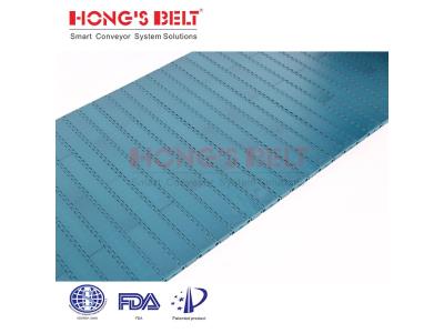 HONGSBELT HS-F1000A Flat top modular plastic conveyor belt  for beverage industry