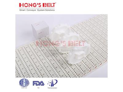 HONGSBELT HS-901D Raised Bid modular plastic conveyor belt