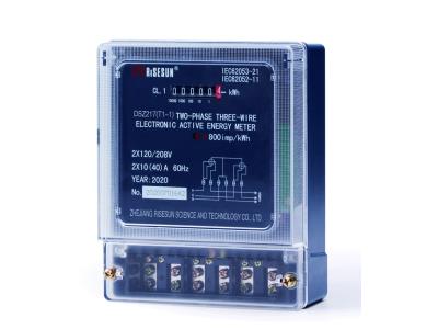 DSZ217T1-1Two Phase Electronic Meter for household
