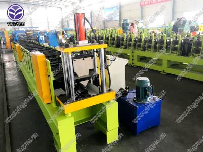 Gutter roll forming machine